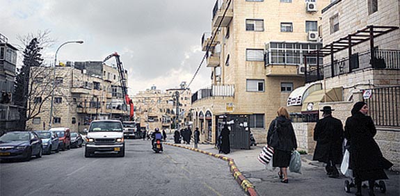 רחוב עלי הכהן, ירושלים / צלם: איל יצהר